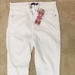 White jeans